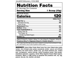 Universal Nutrition Animal Whey - 1.81 kg (Strawberry)